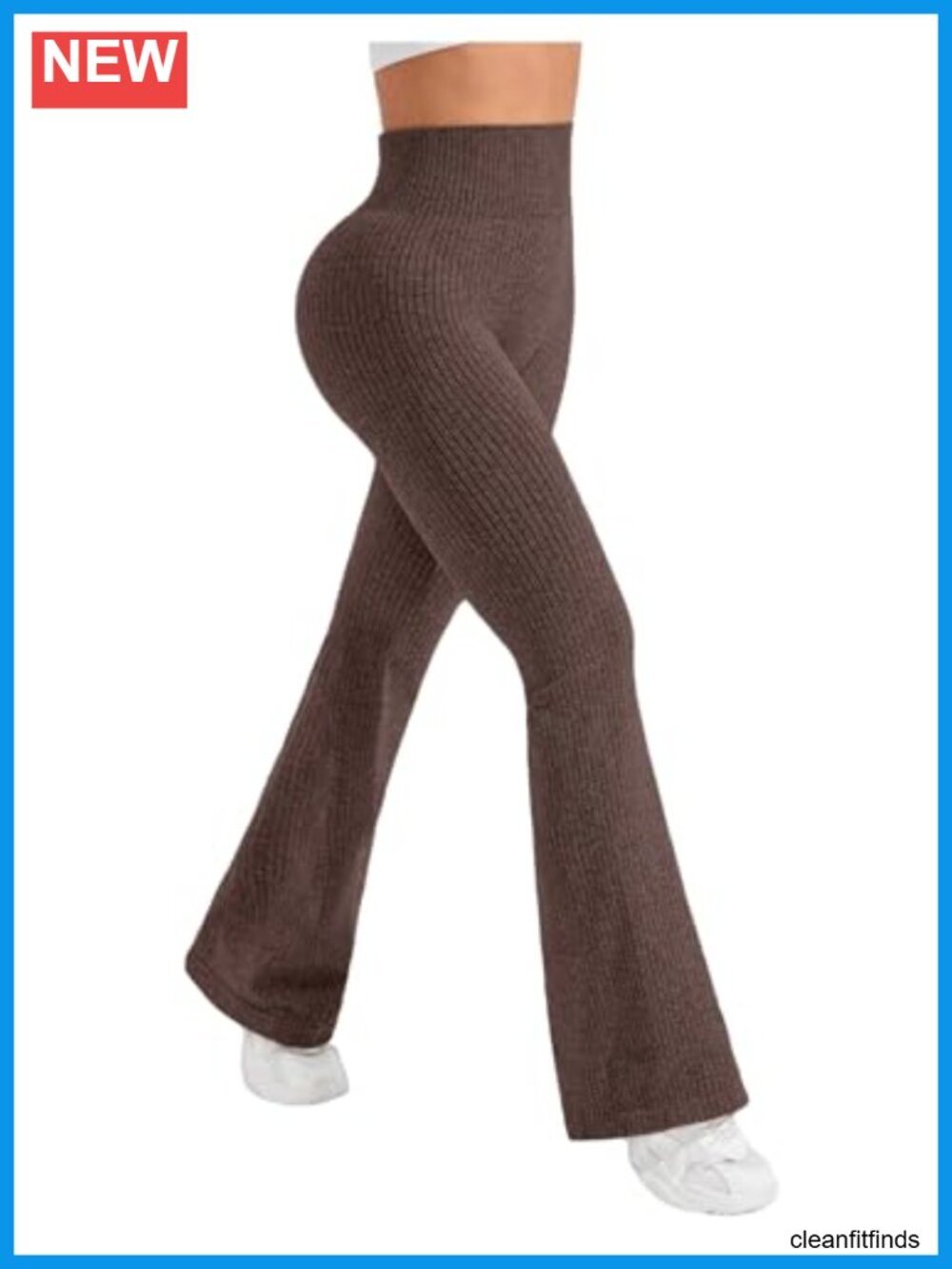 High Waisted Flare Leggings Tummy Control Yoga Pants Bootcut Bell Bottoms
